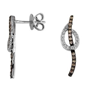DIAMOND &MOCHA DIAMOND EARRING