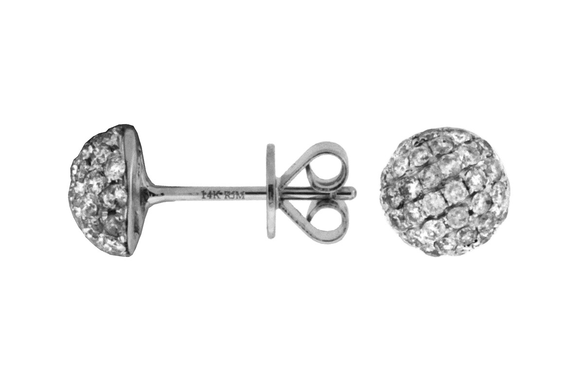 DIAMOND CLUSTER STUDS
