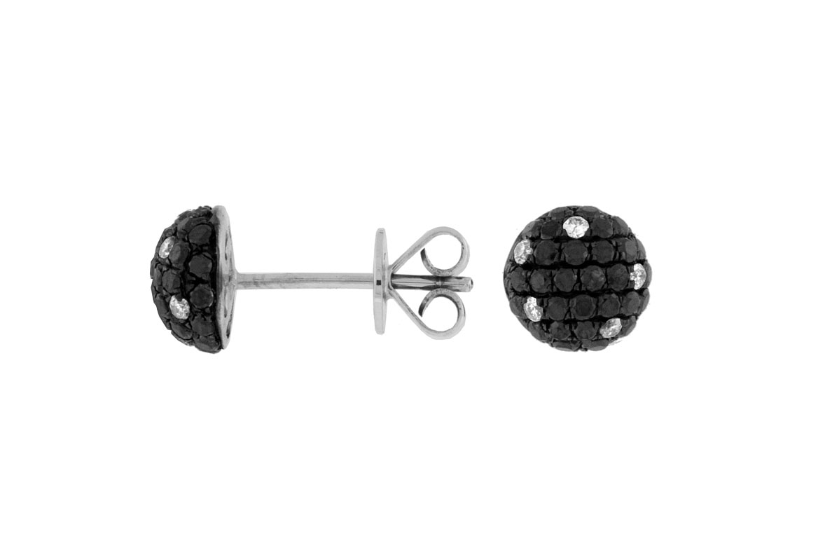 DIA & BLACK DIA PAVE STUDS