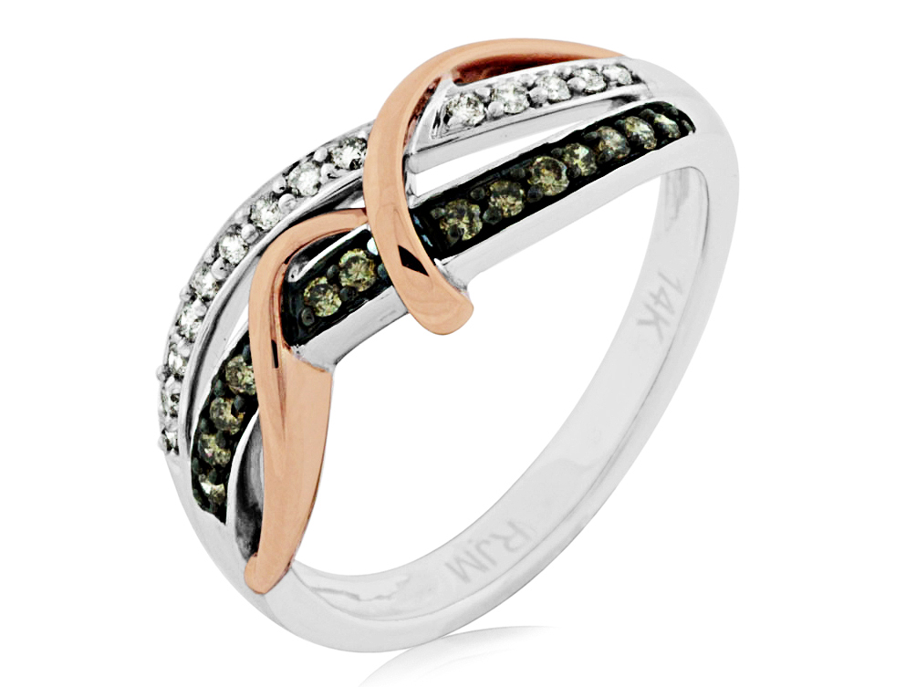 DIAMOND & MOCHA DIAMOND RING