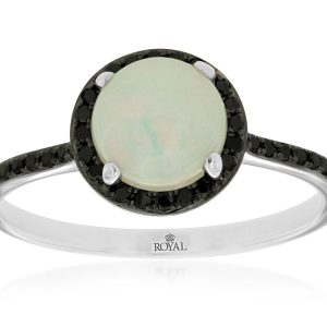 OPAL & DIAMOND RING