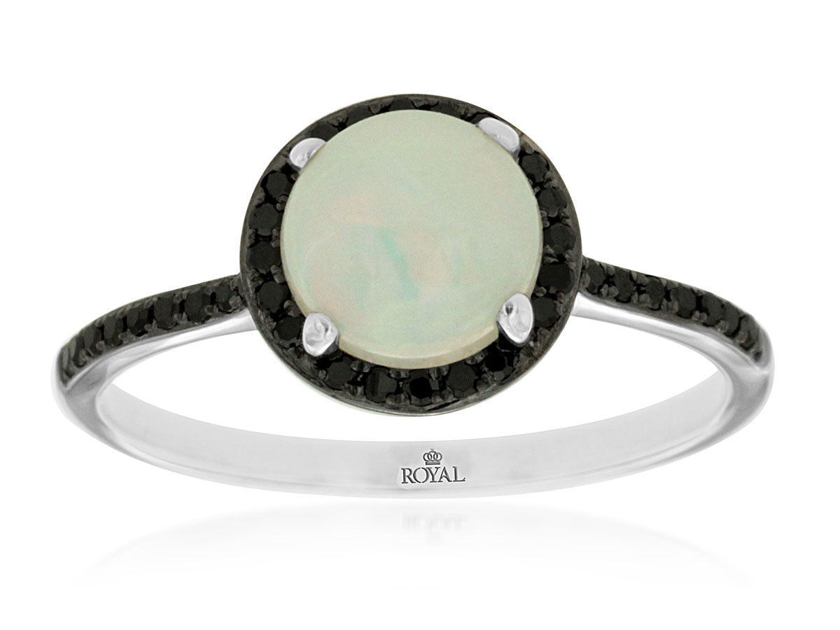 OPAL & DIAMOND RING