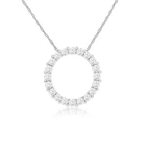 DIAMOND CIRCLE PENDANT