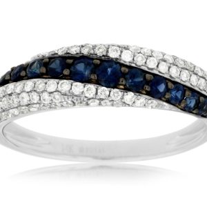 SAPPHIRE & DIAMOND RING