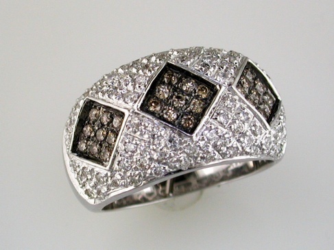 DIAMOND & MOCHA DIAMOND RING