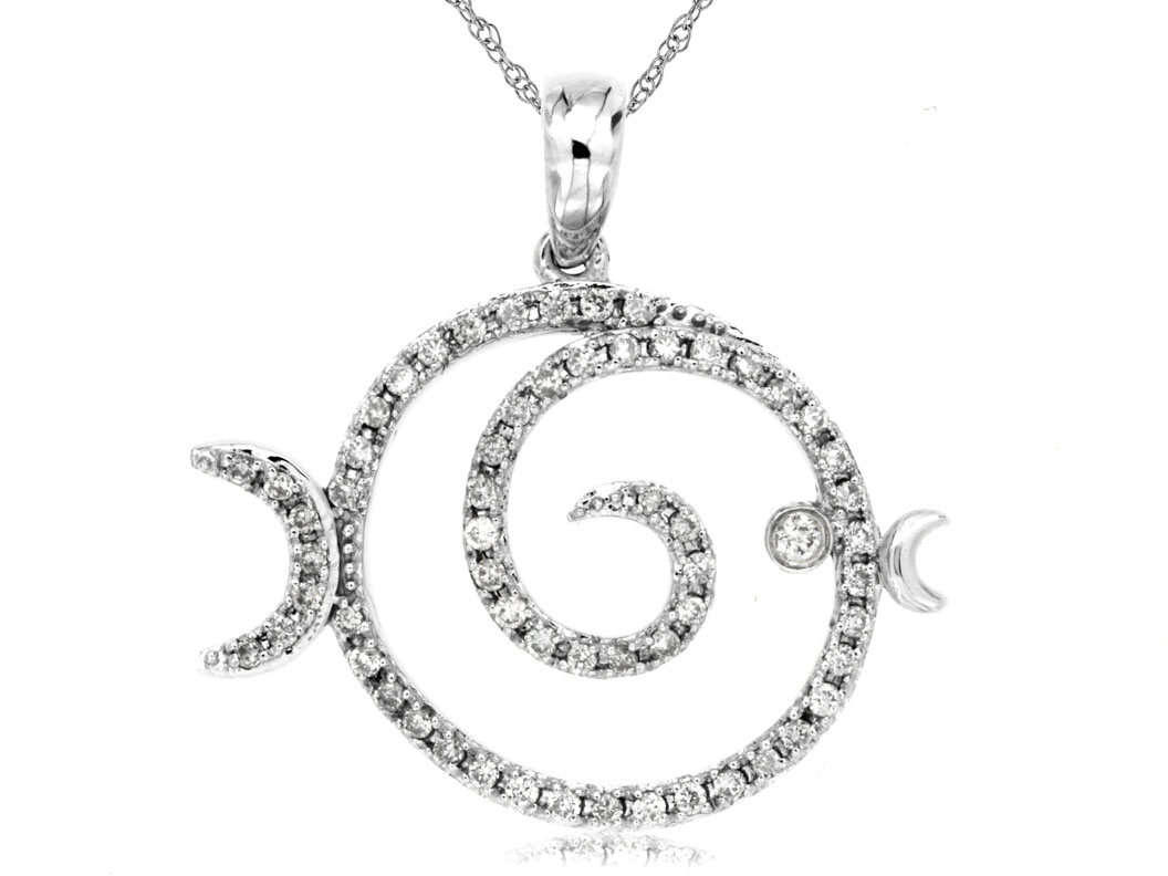 DIAMOND FISH PENDANT
