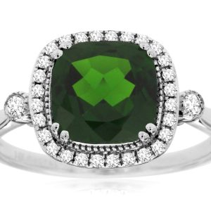 RUSSALITE & DIAMOND RING