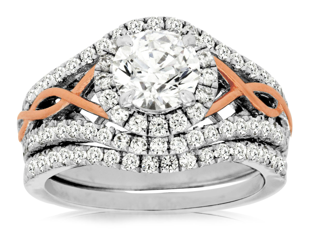SEMI MOUNT WITH WEDDING RING
