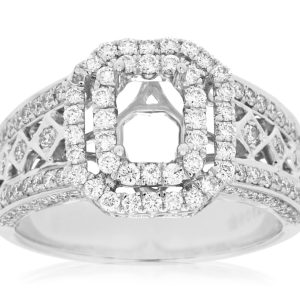 SEMI MOUNT ENGAGEMENT RING