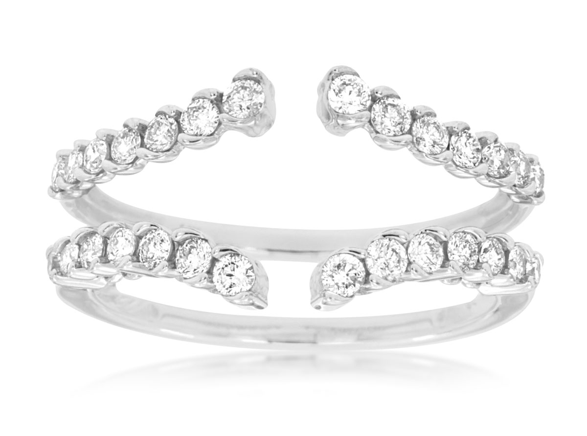 LADIES DIAMOND INSERT RING