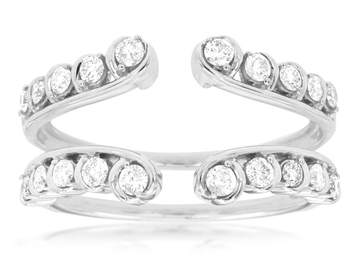 LADIES DIAMOND INSERT RING