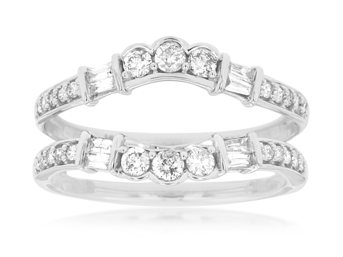 LADIES DIAMOND INSERT RING