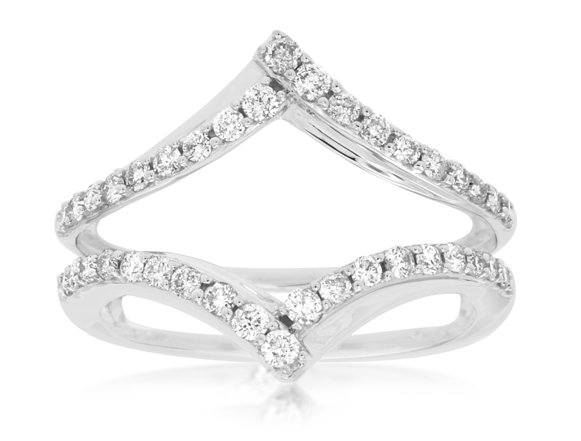 LADIES DIAMOND INSERT RING