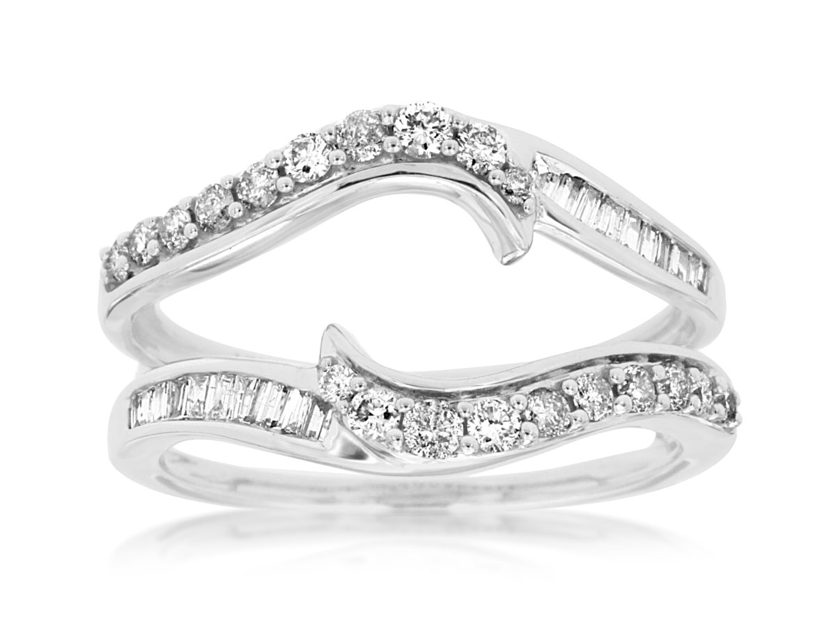 LADIES DIAMOND INSERT RING