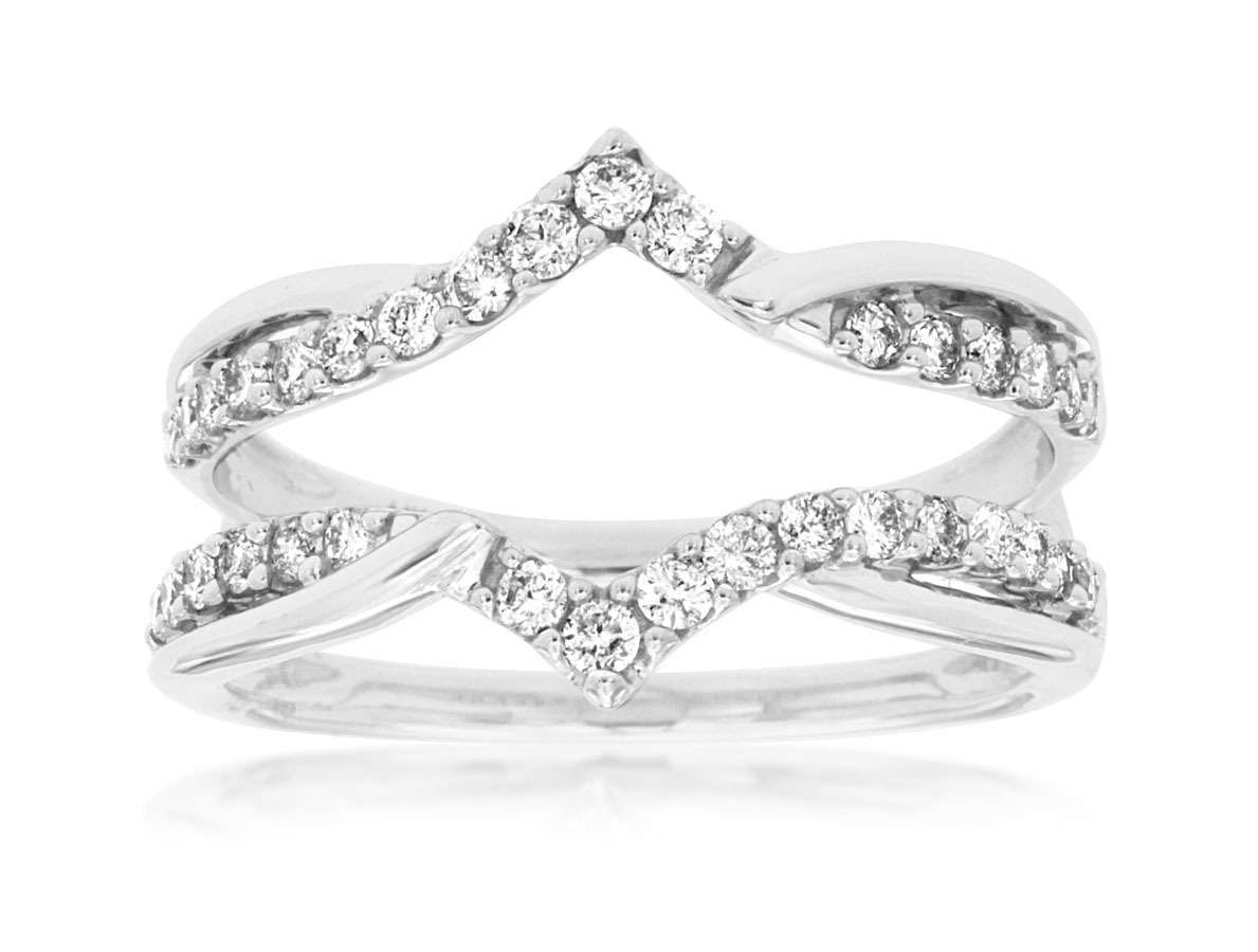 LADIES DIAMOND INSERT RING