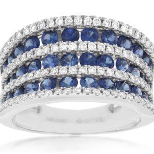 SAPPHIRE & DIAMOND RING
