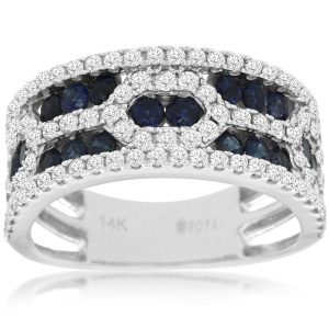 SAPPHIRE & DIAMOND RING