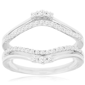 LADIES DIAMOND INSERT RING