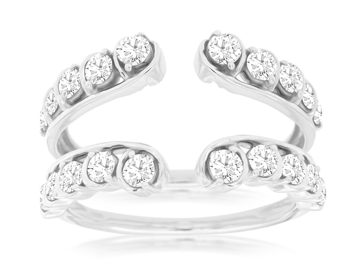 LADIES DIAMOND INSERT RING
