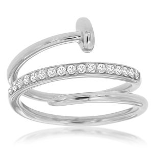DIAMOND NAIL RING