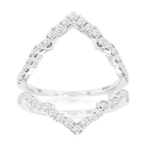 LADIES DIAMOND INSERT RING