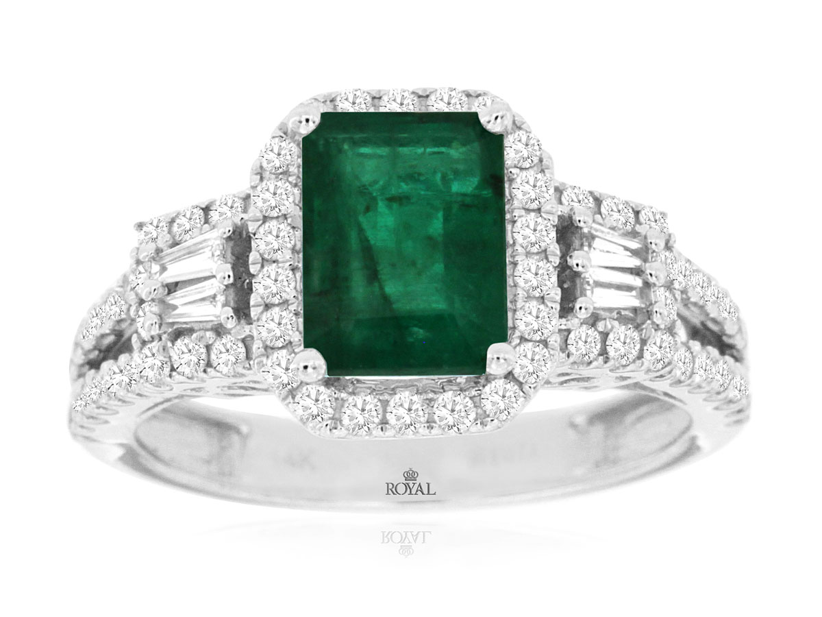 EMERALD & DIAMOND RING