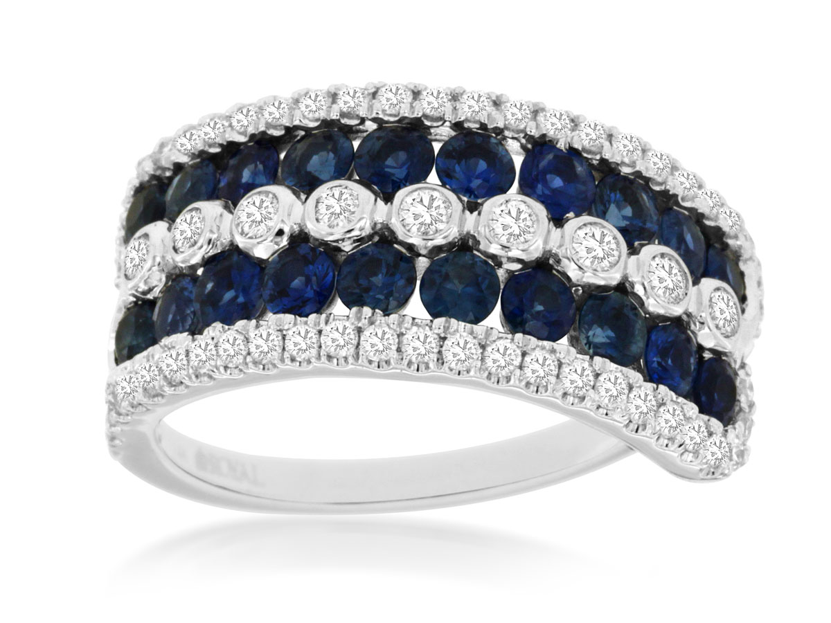 SAPPHIRE & DIAMOND RING