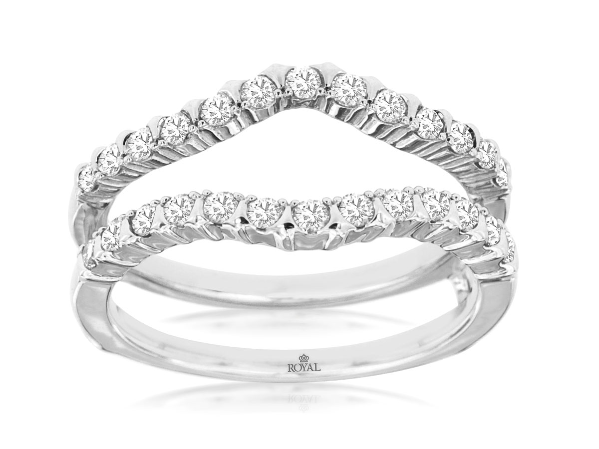 LADIES DIAMOND INSERT RING