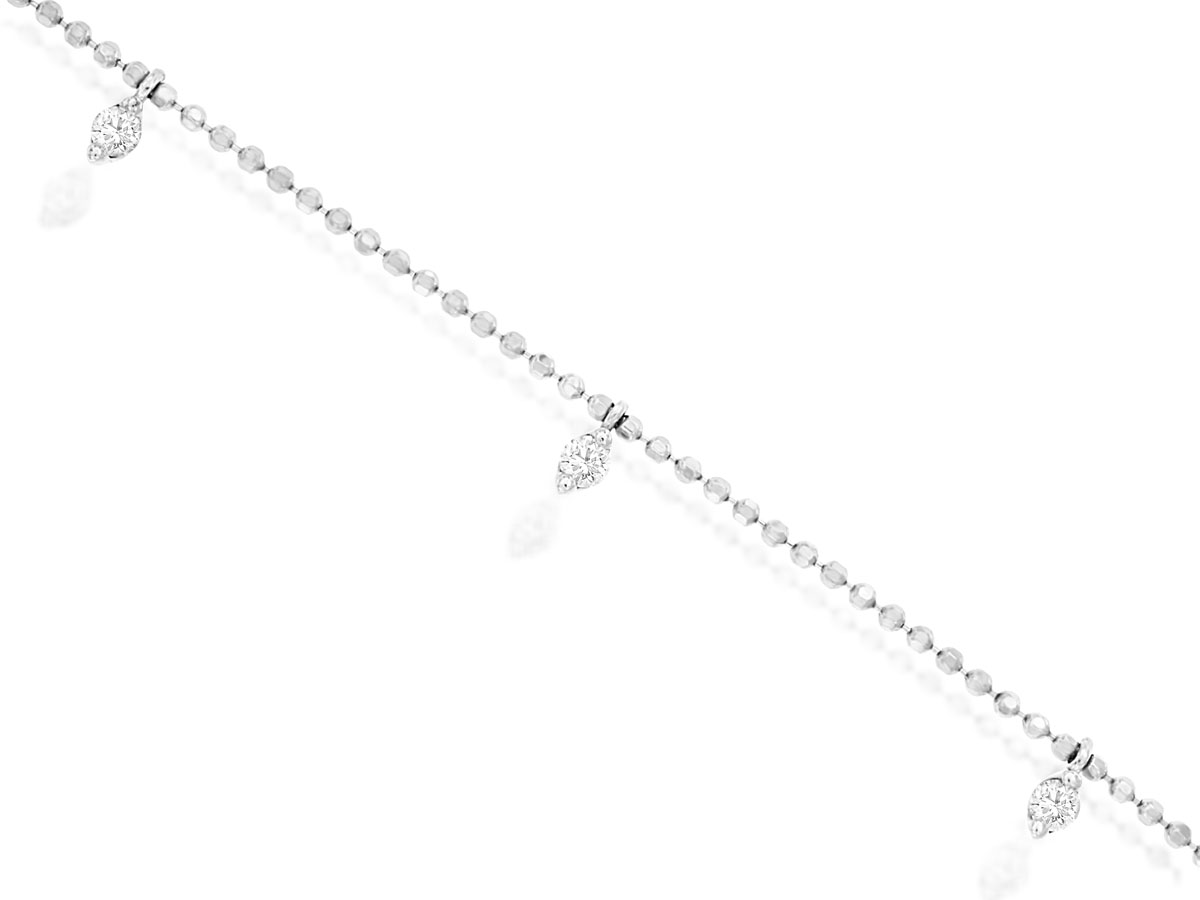 5 STATION DIAMOND BRACELET
