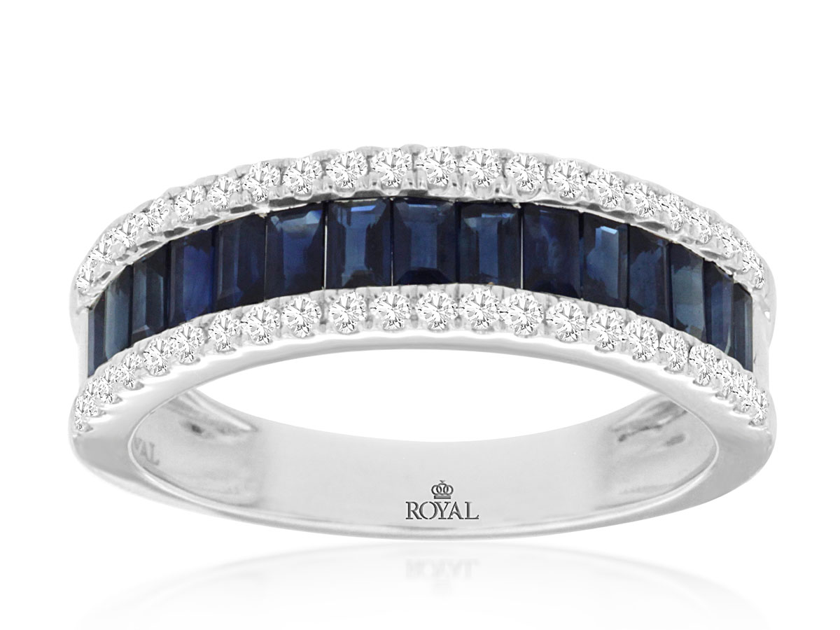 SAPPHIRE & DIAMOND RING