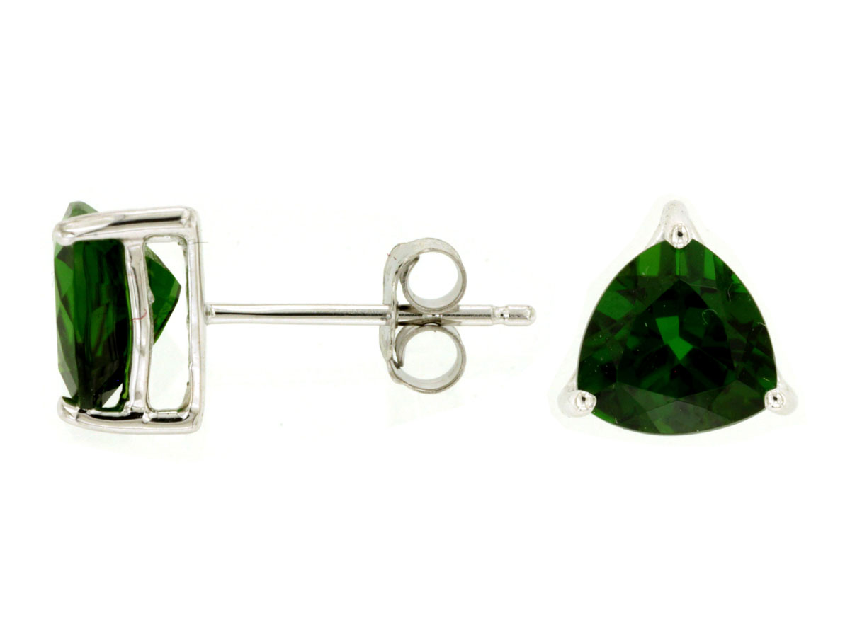 RUSSALITE & DIAMOND EARRING