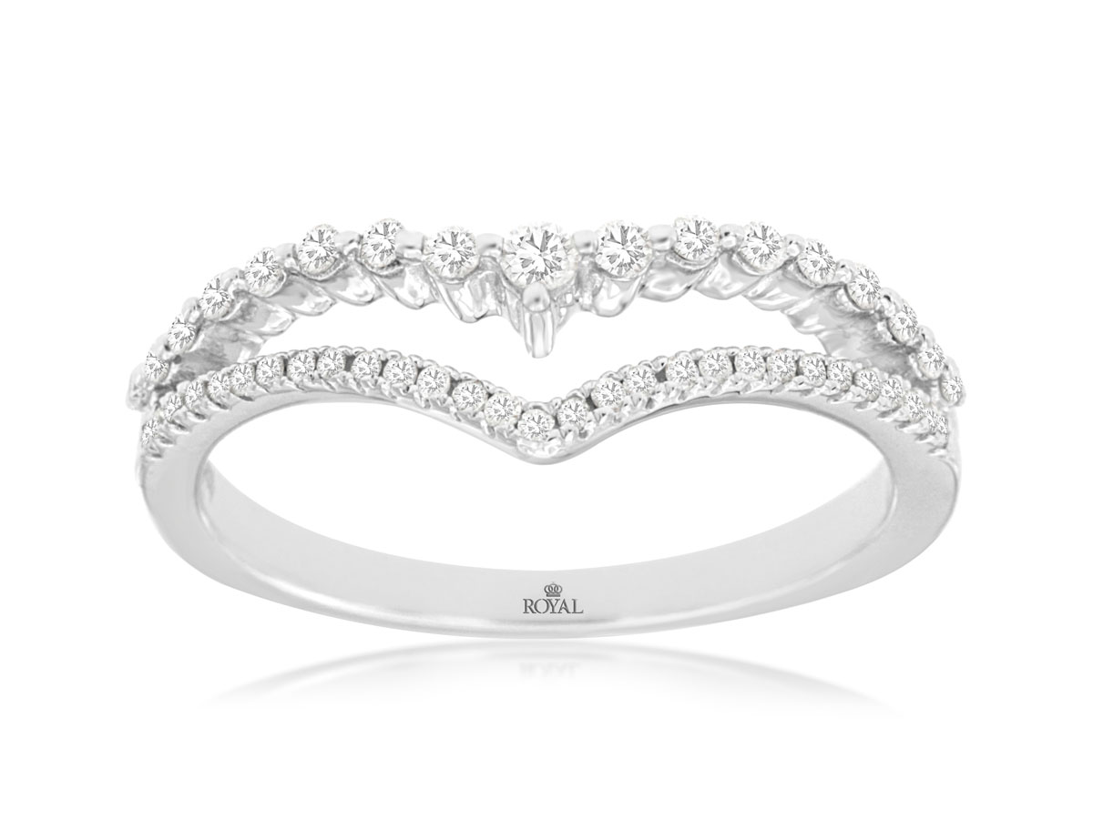 DIAMOND CONTOUR RING