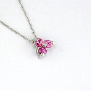 PINK SAPPHIRE NECKLACE