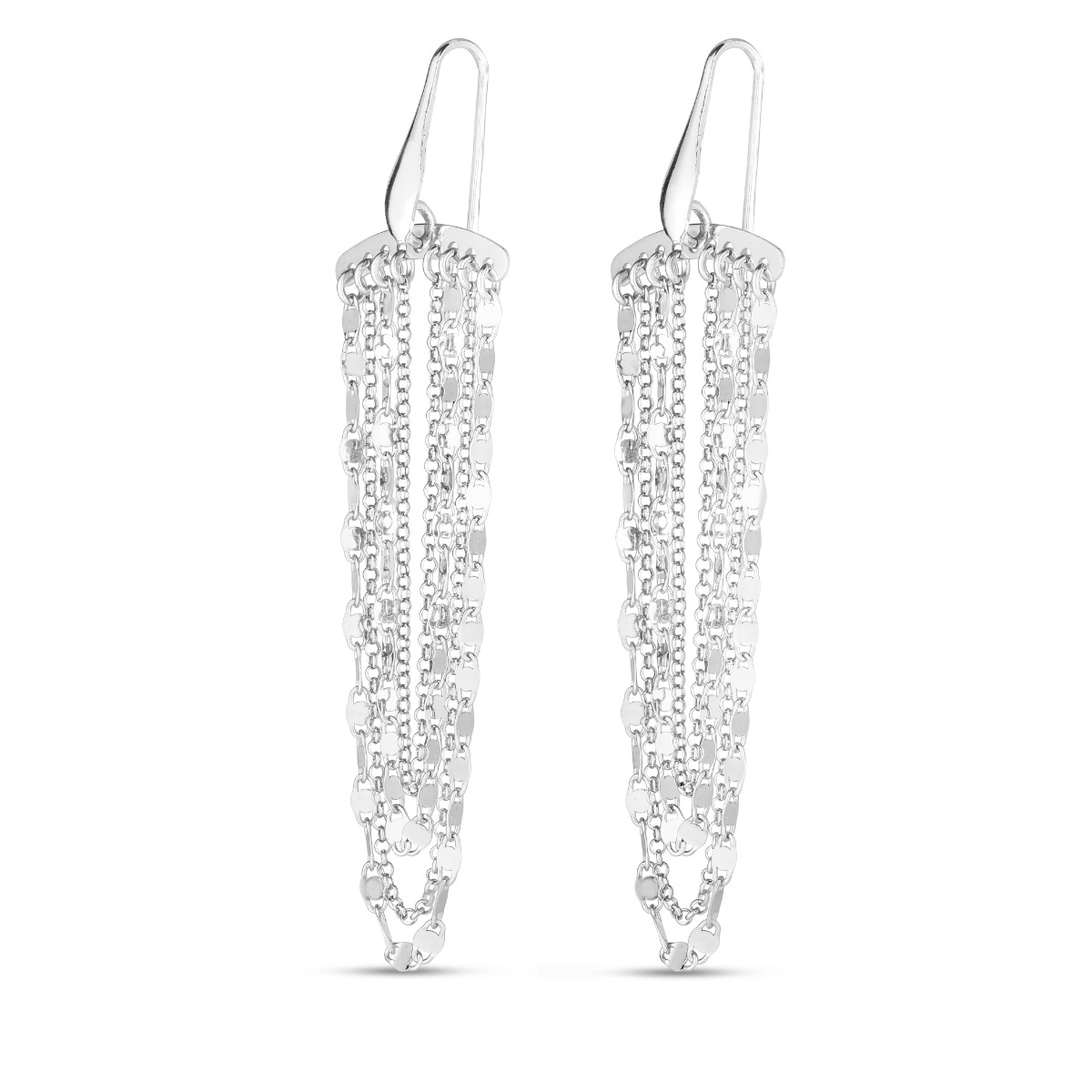 Sterling Silver Chandelier Earrings