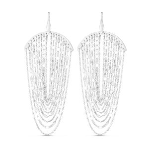 Sterling Silver Chandelier Earrings