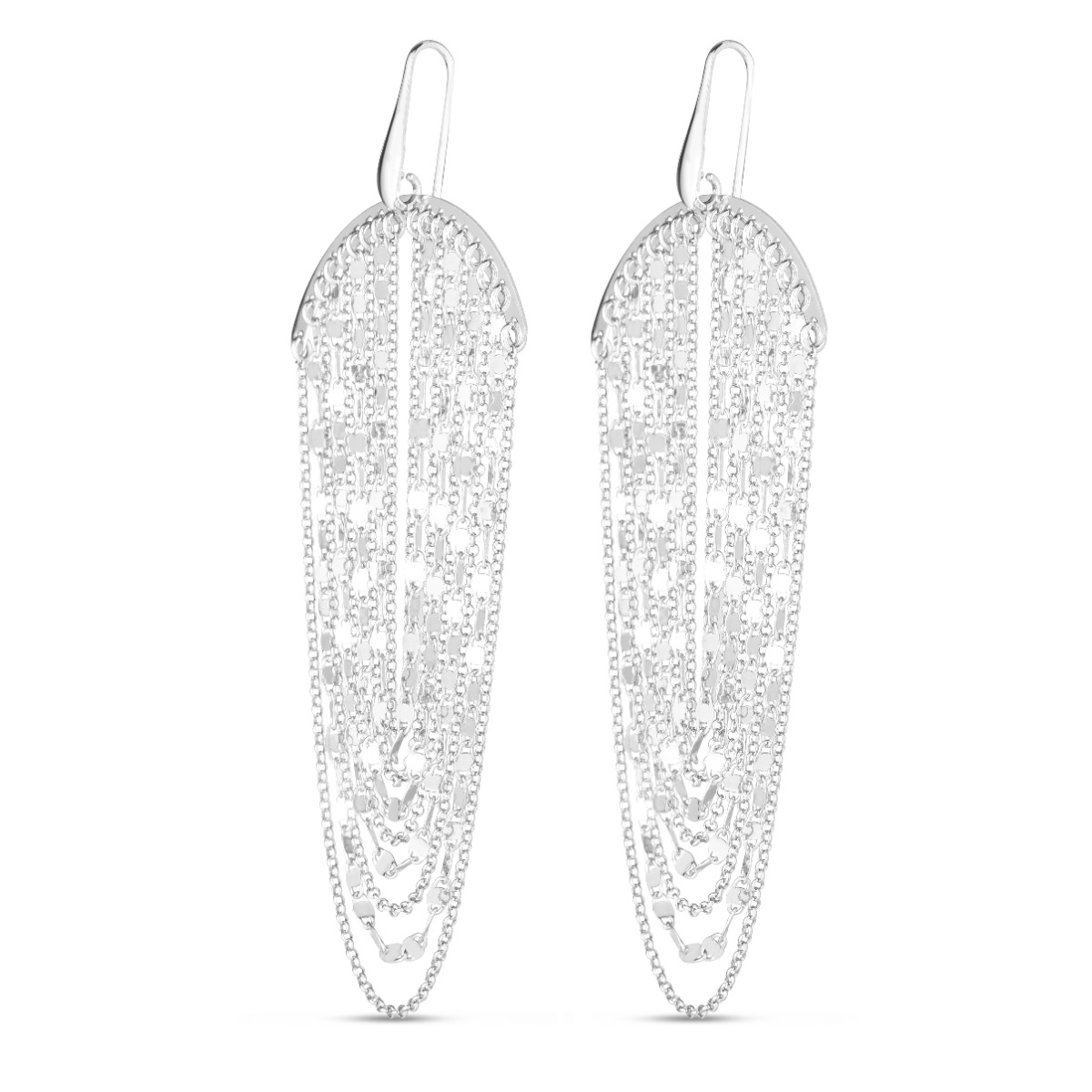 Sterling Silver Chandelier Earrings