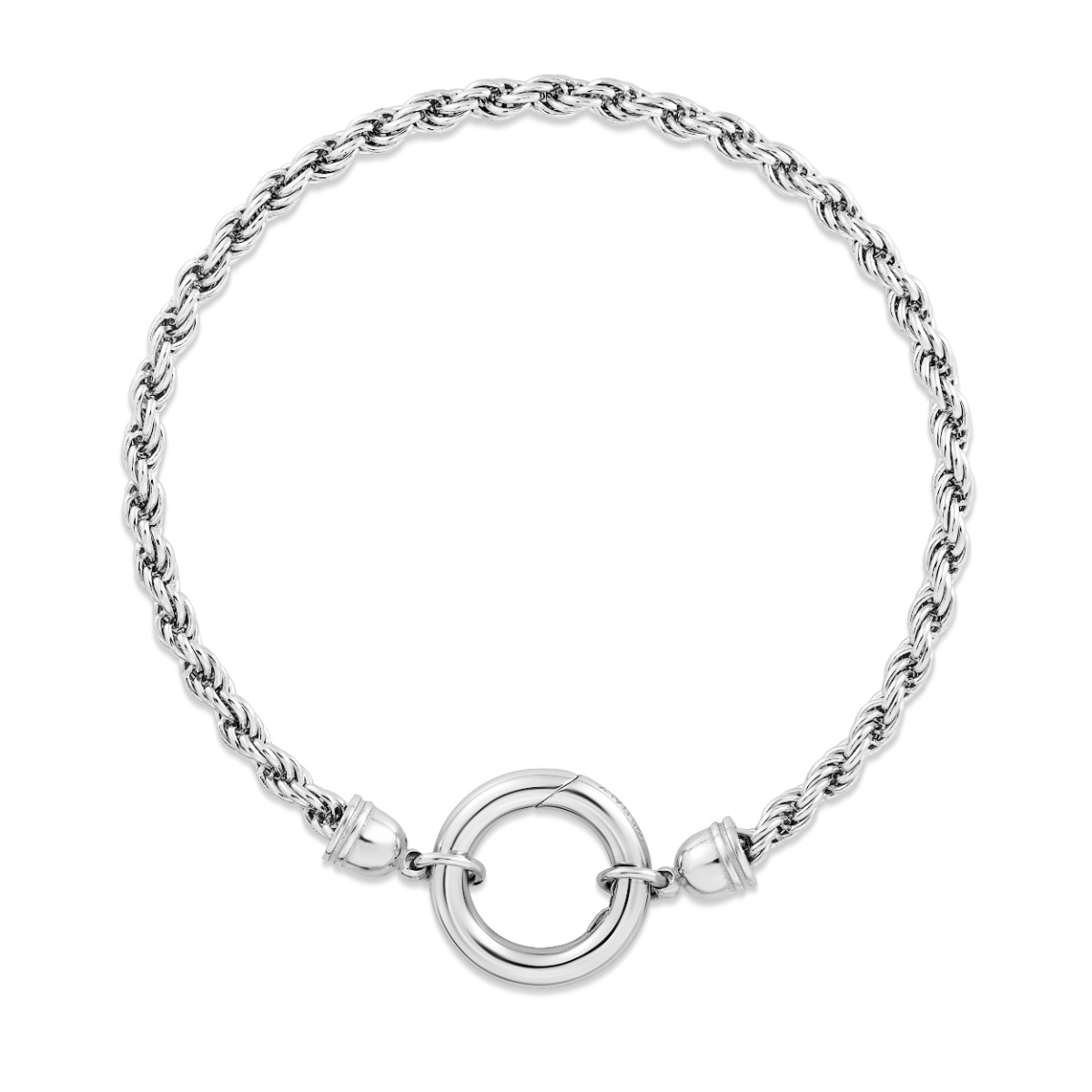 Fancy Push Lock Rope Chain