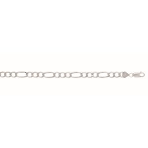 Silver 7mm Figaro Chain