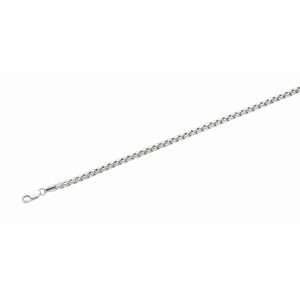 Silver 4.4mm Round Box Chain