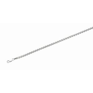 Silver 4.4mm Round Box Chain