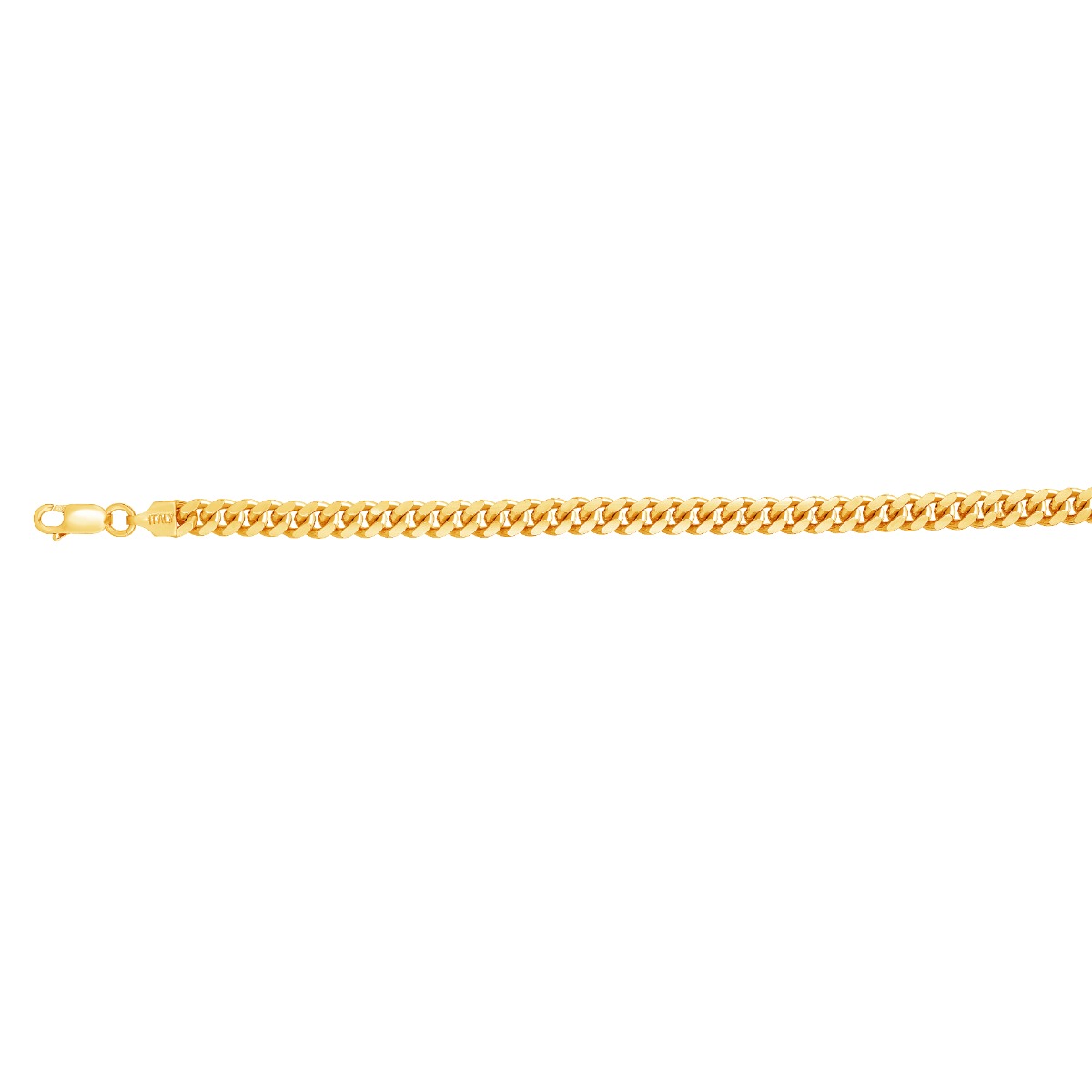 Silver Plated 4.9mm Miami Cuban