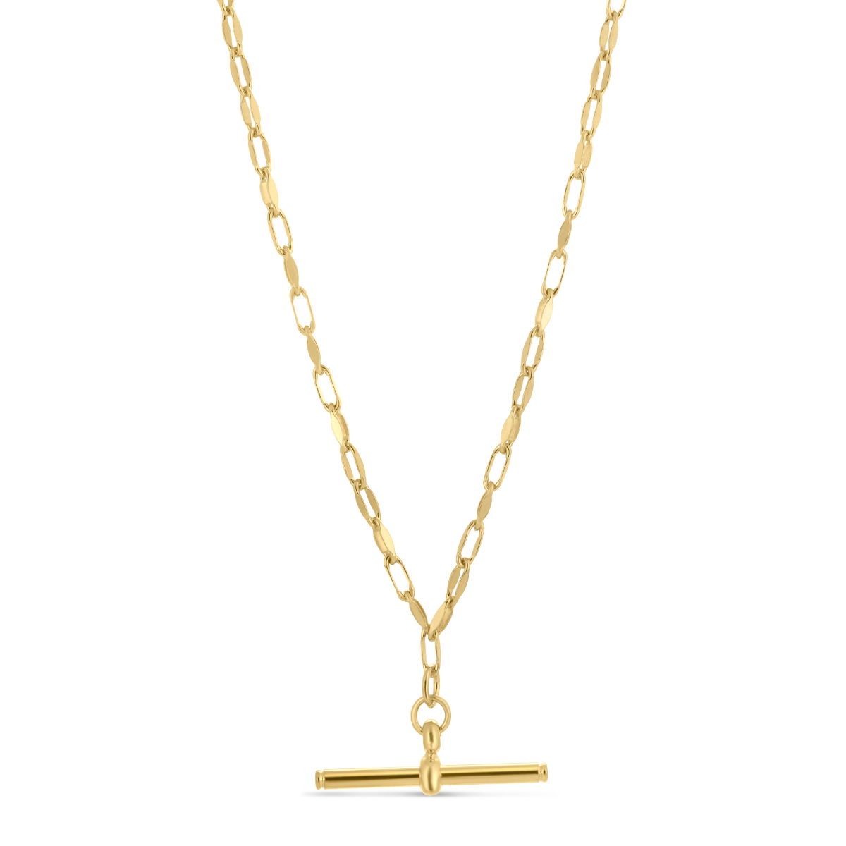 Silver Plated Toggle Chain