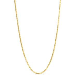 Silver Plated 2.6mm Round Box Chain