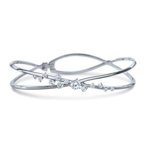 Atelier Swarovski Intimate Bangle, 18K White Gold