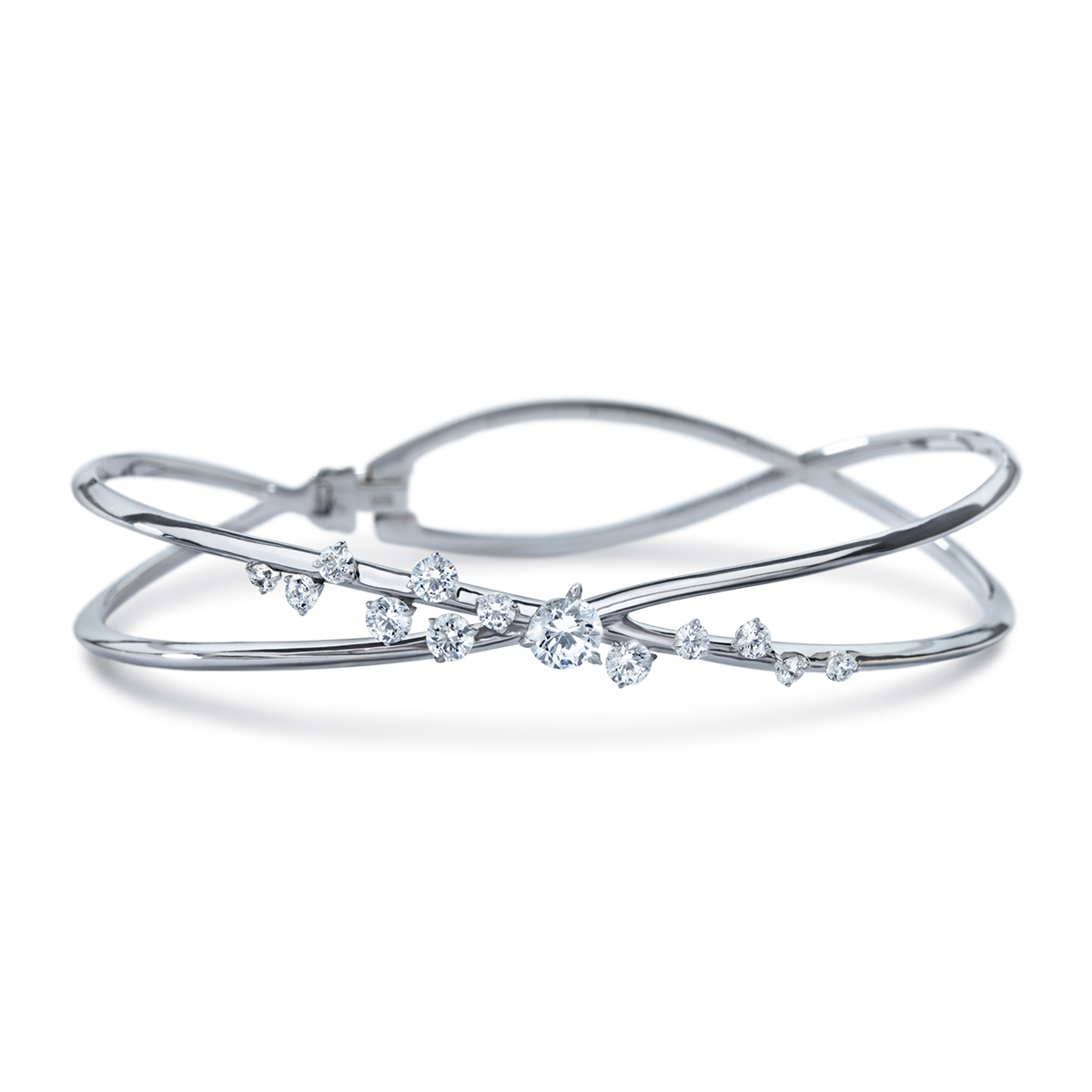 Atelier Swarovski Encounter Bracelet, 18K White Gold