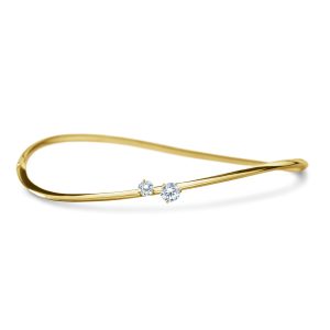 Atelier Swarovski Intimate Bangle, 18K Yellow Gold