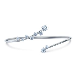 Atelier Swarovski Signature Cuff, 18K White Gold