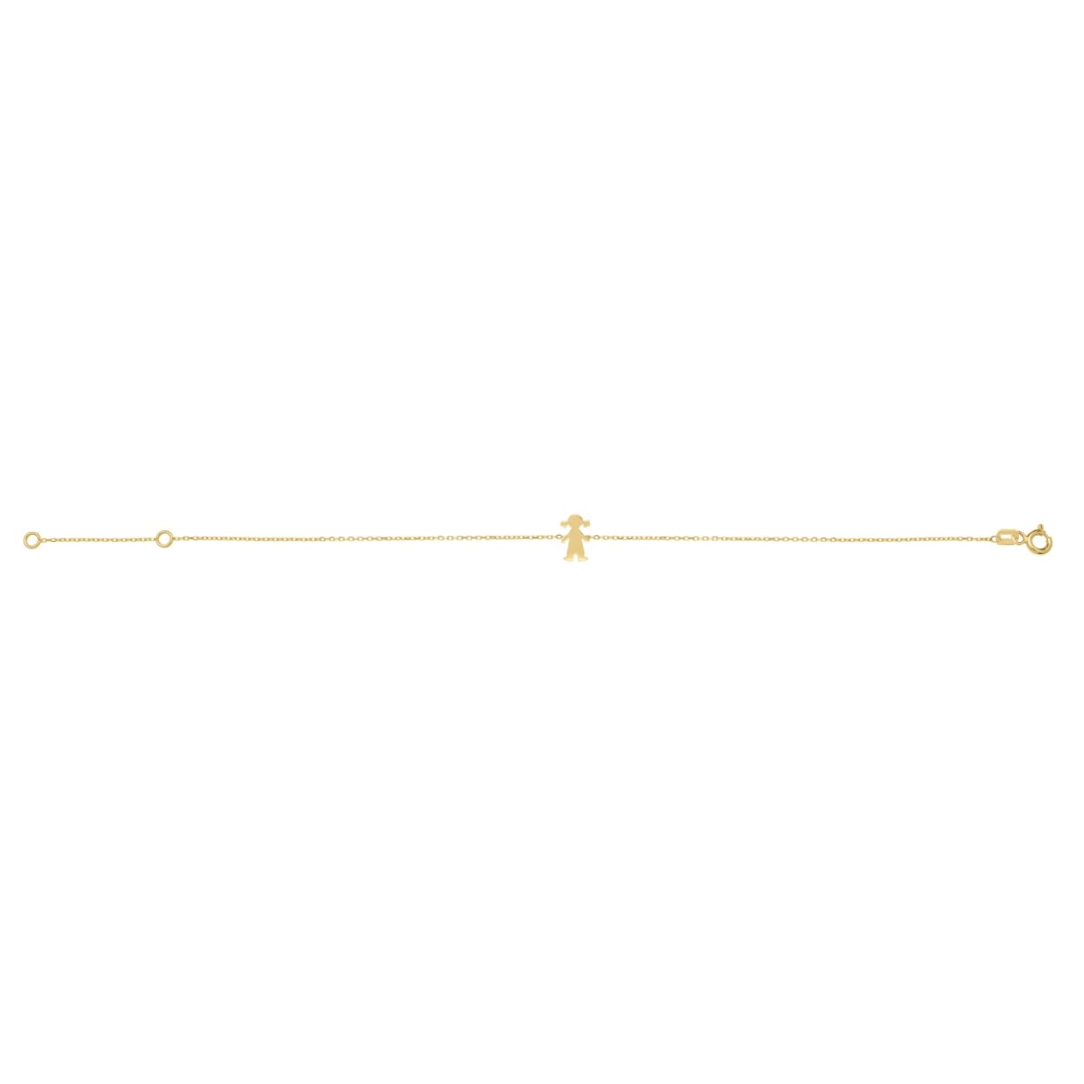 14K Girl Bracelet