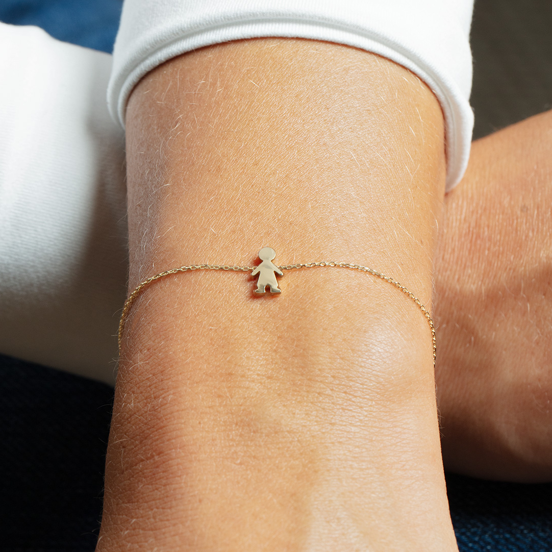 14K Boy Bracelet