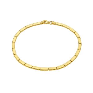 14K Yellow Brick Necklace